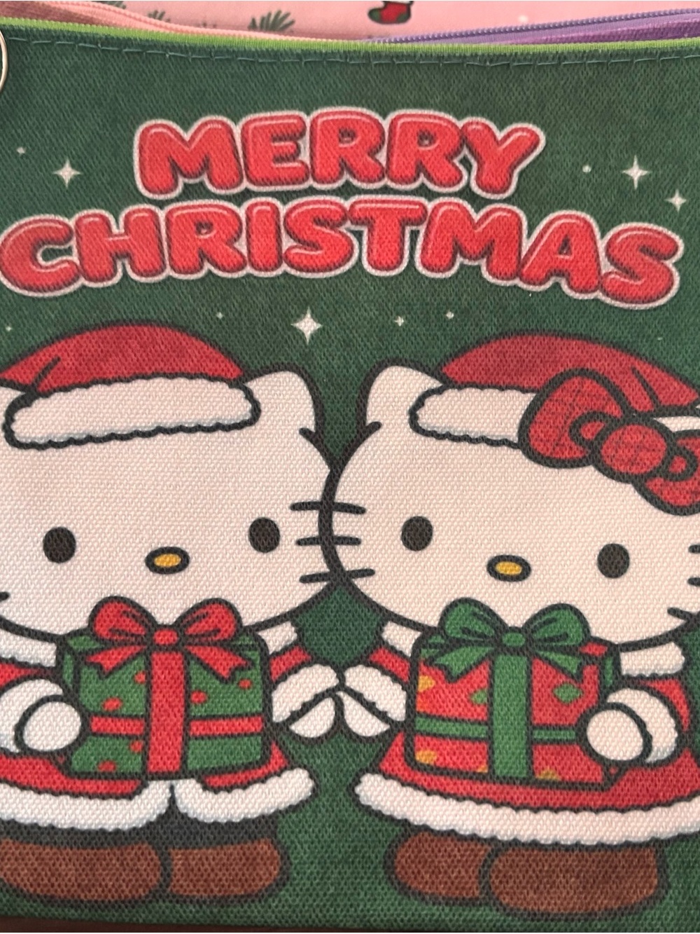 Hello Kitty Twin Holiday Makeup Bag